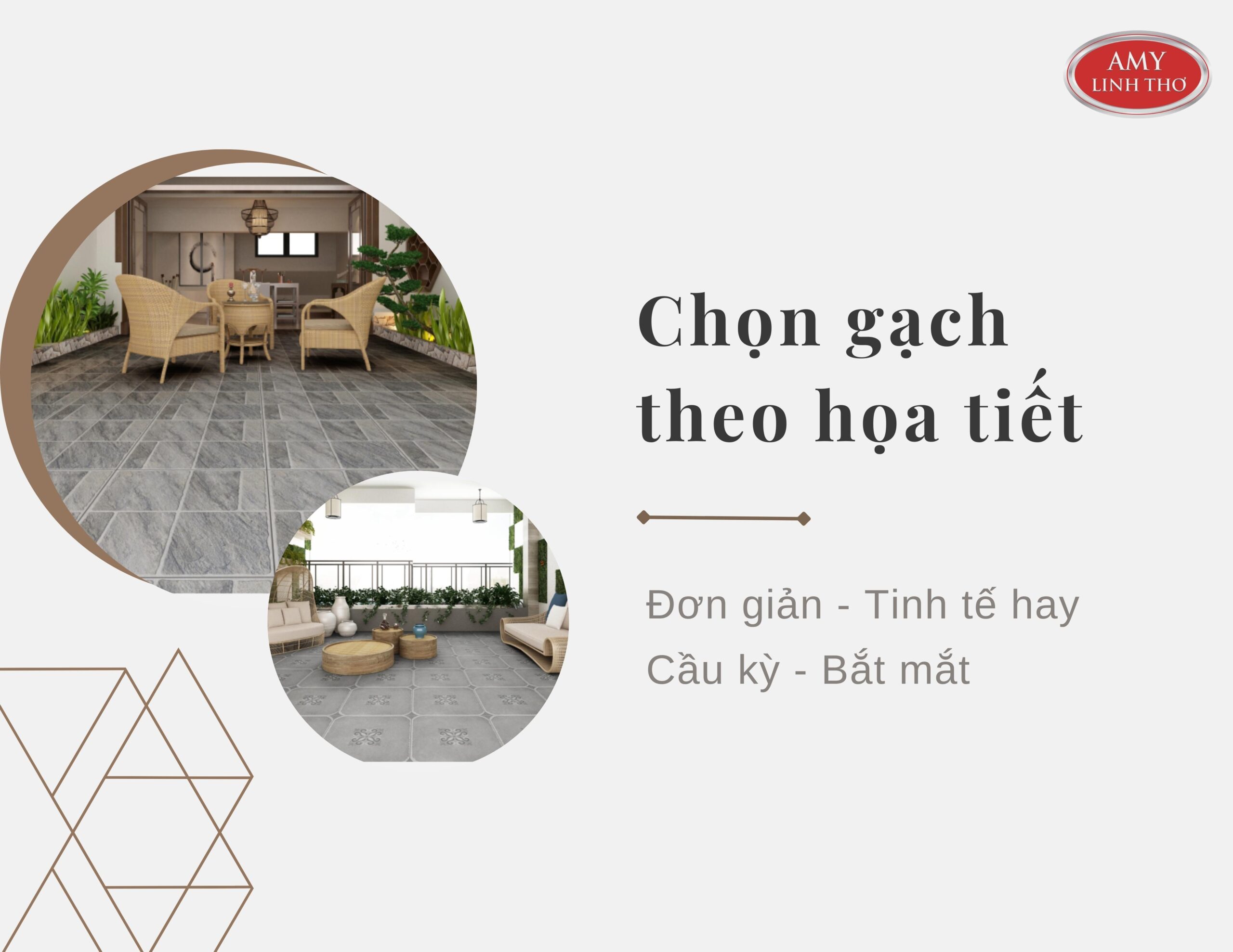 Chọn gạch theo họa tiết