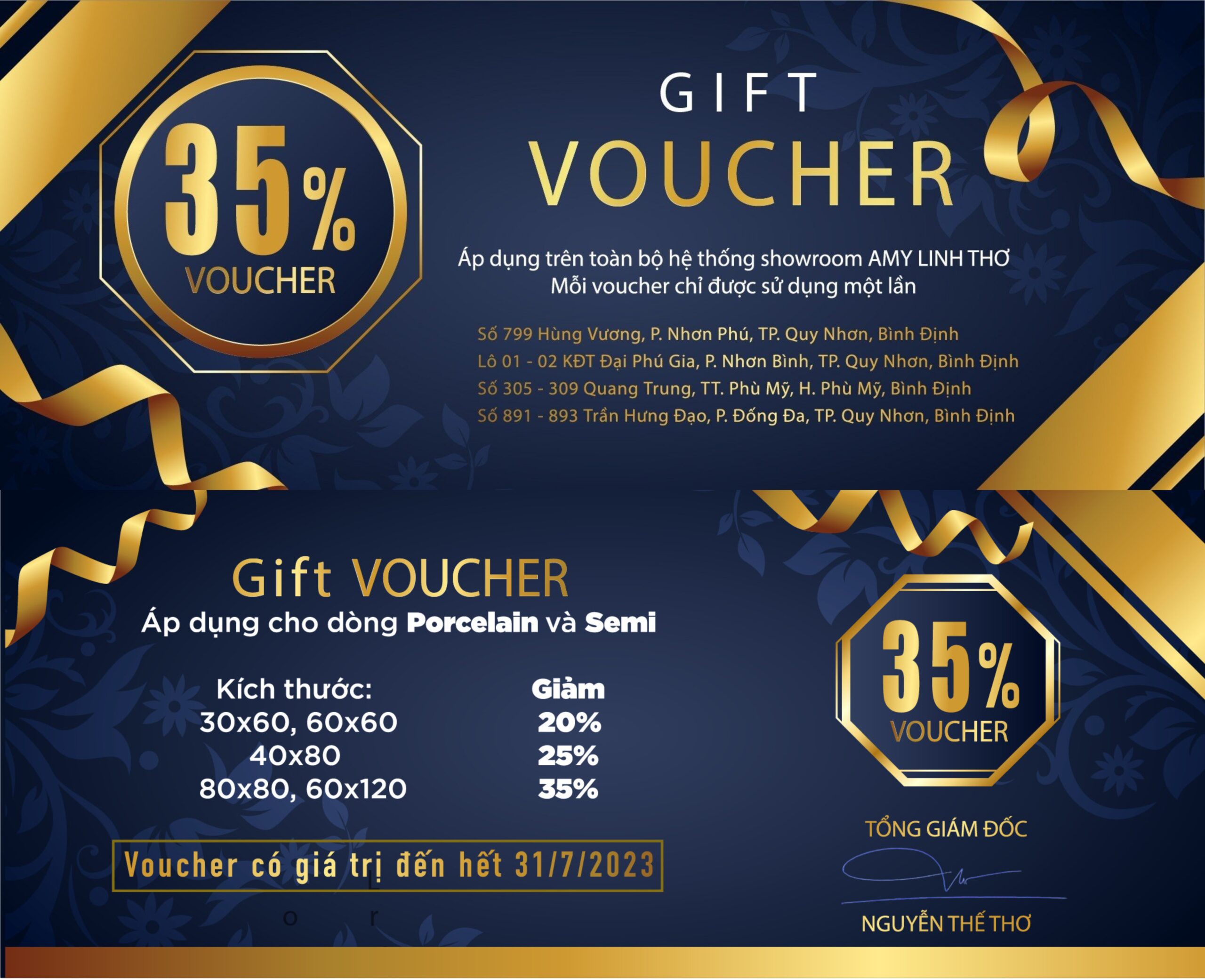 Voucher giảm giá