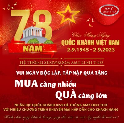 KHUYẾN MÃI TƯNG BỪNG - SALE MỪNG ĐẠI LỄ 2/9 CÙNG AMY LINH THƠ