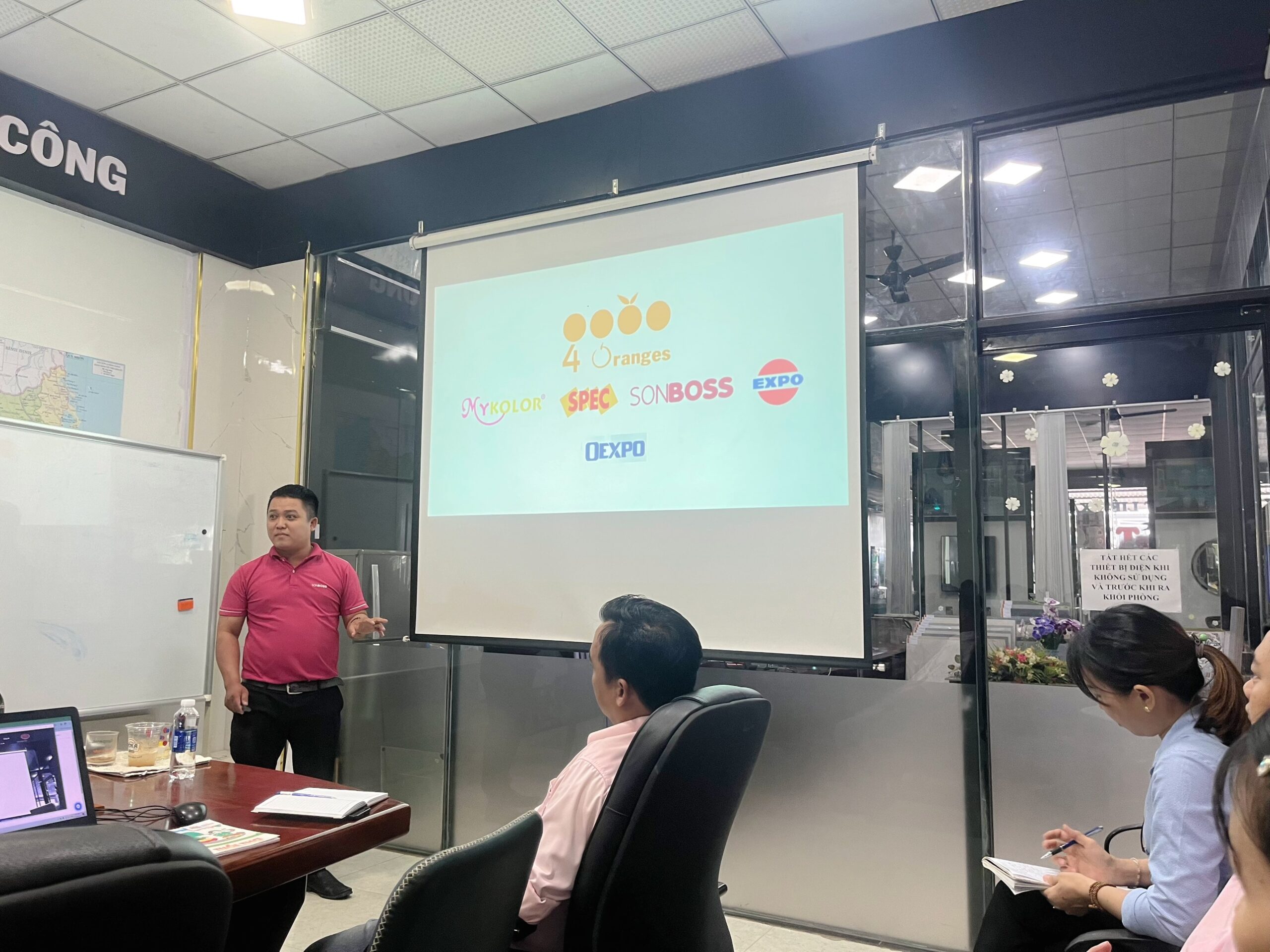 Ông Nguyễn Đình Danh - Đại diện công ty Công ty 4 Oranges