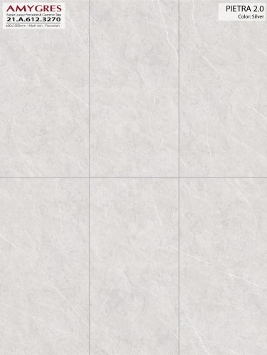 Gạch ốp lát Amygres 3270 với xương porcelain, kích thước 60x60, bề mặt Matt mịn rất phù hợp để ốp tường và chân cầu thang